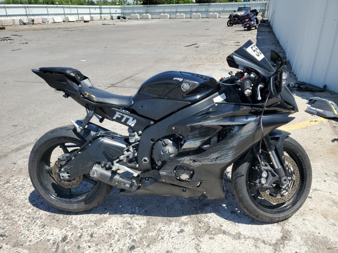 2020 YAMAHA YZFR6 VIN JYARJ28E2LA007218 photo 1