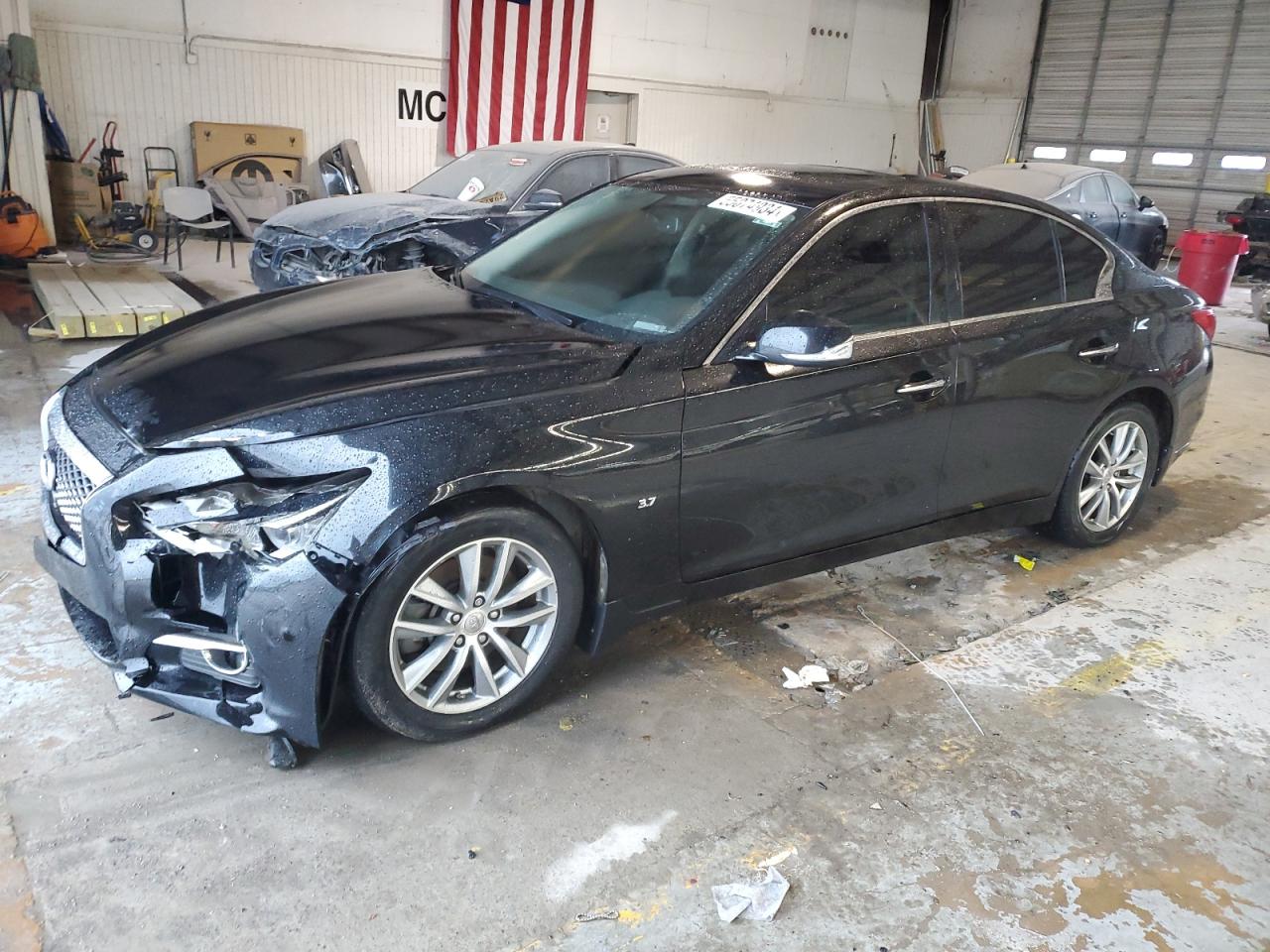2014 INFINITI Q50 VIN JN1BV7ARXEM687197 photo 1