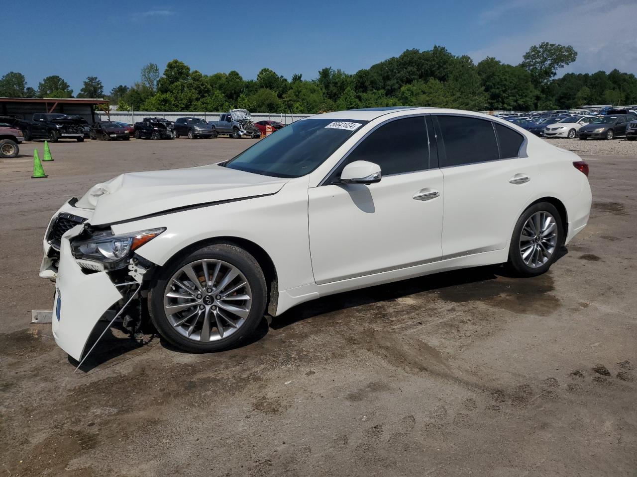 2022 INFINITI Q50 VIN JN1EV7BP1NM310607 photo 1