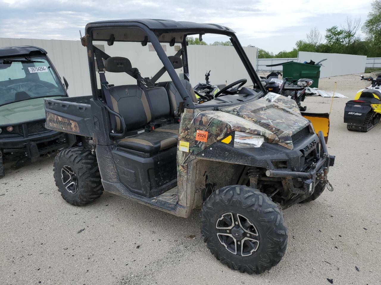 2014 POLARIS RANGER 900 XP EPS VIN 4XAUH9EA8EB168505 photo 1