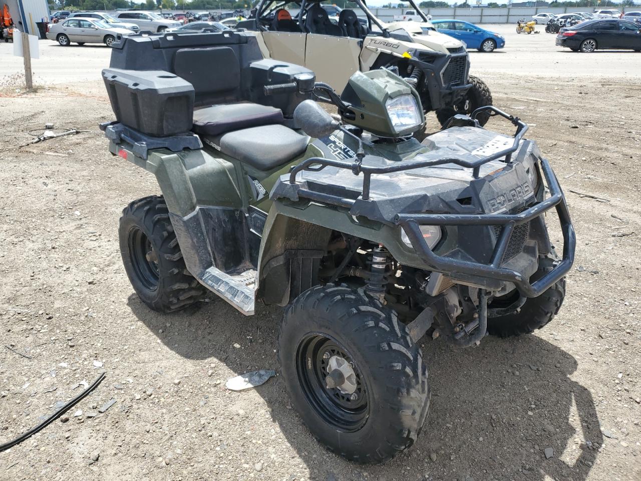 2018 POLARIS SPORTSMAN 450 H.O. VIN 4XASEA507JA244501 photo 1