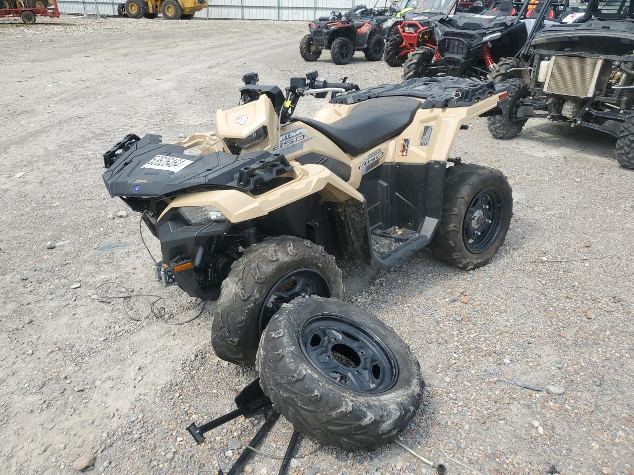 2023 POLARIS SPORTSMAN 850 VIN 4XASXA853PB209667 photo 2
