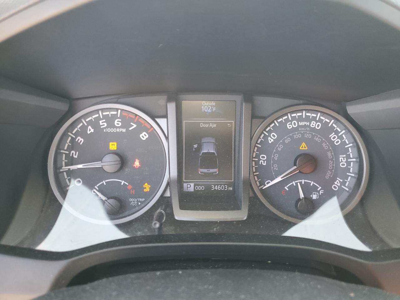 2020 TOYOTA Tacoma VIN 5TFAZ5CN0LX091927 photo 9