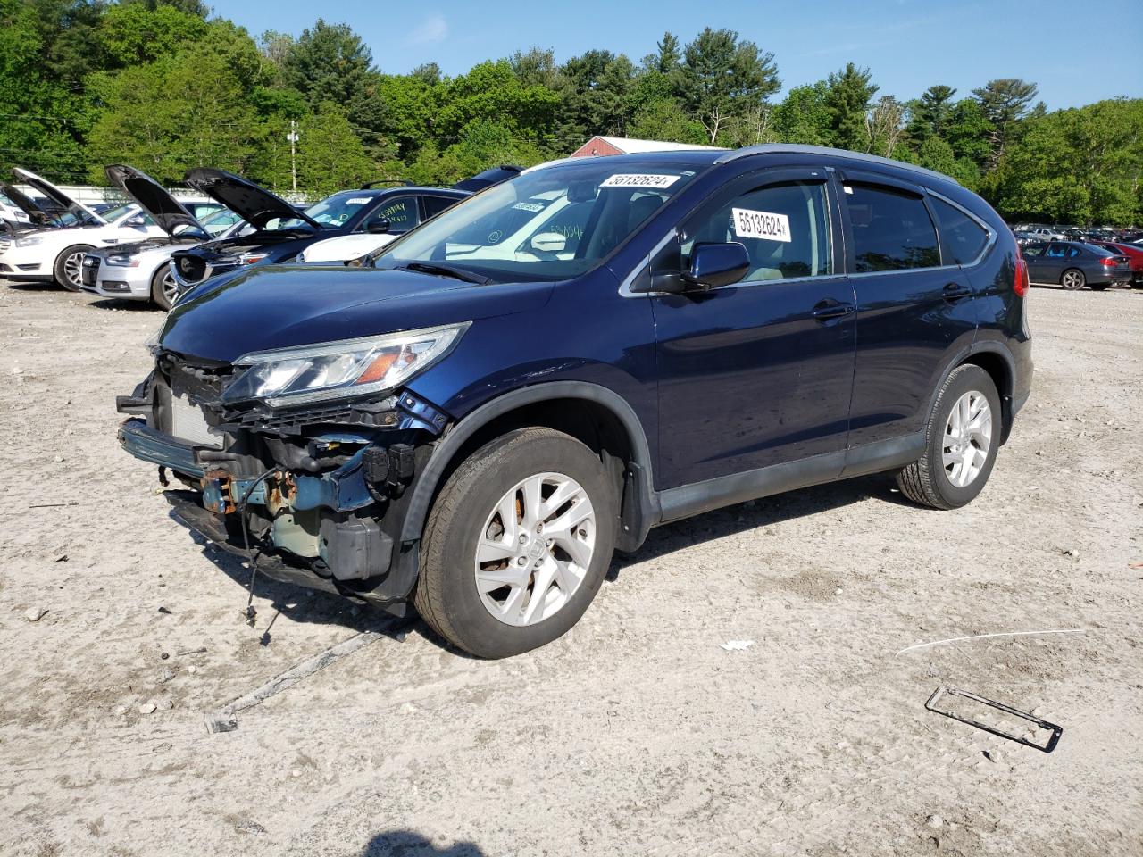 2015 HONDA Cr-v VIN 2HKRM4H7XFH701791 photo 1