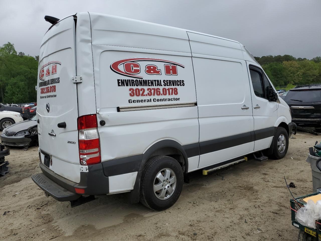 2017 MERCEDES-BENZ Sprinter VIN WD3PE7CD7HP400576 photo 3
