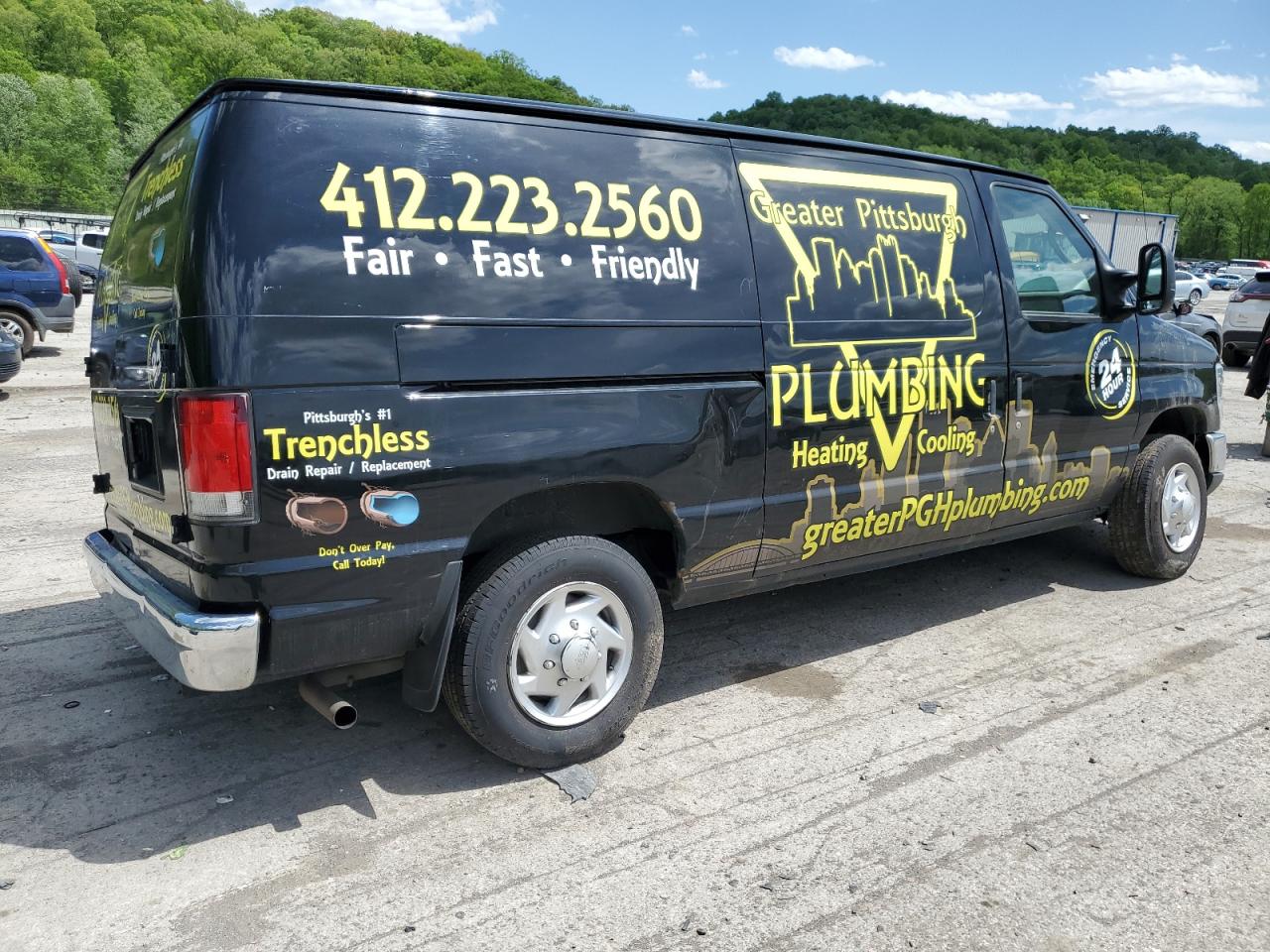 2014 FORD Econoline van VIN 1FTNE1EW0EDA24096 photo 3