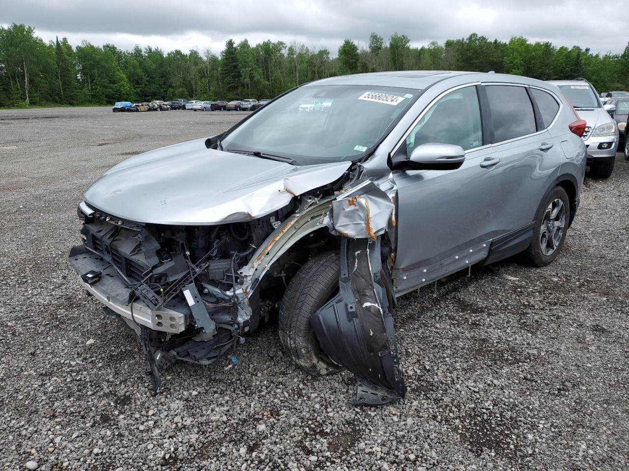 2019 HONDA Cr-v VIN 5J6RW1H5XKA037463 photo 1