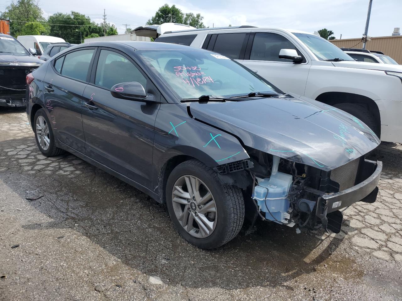 2020 HYUNDAI Elantra VIN 5NPD84LF0LH572419 photo 4