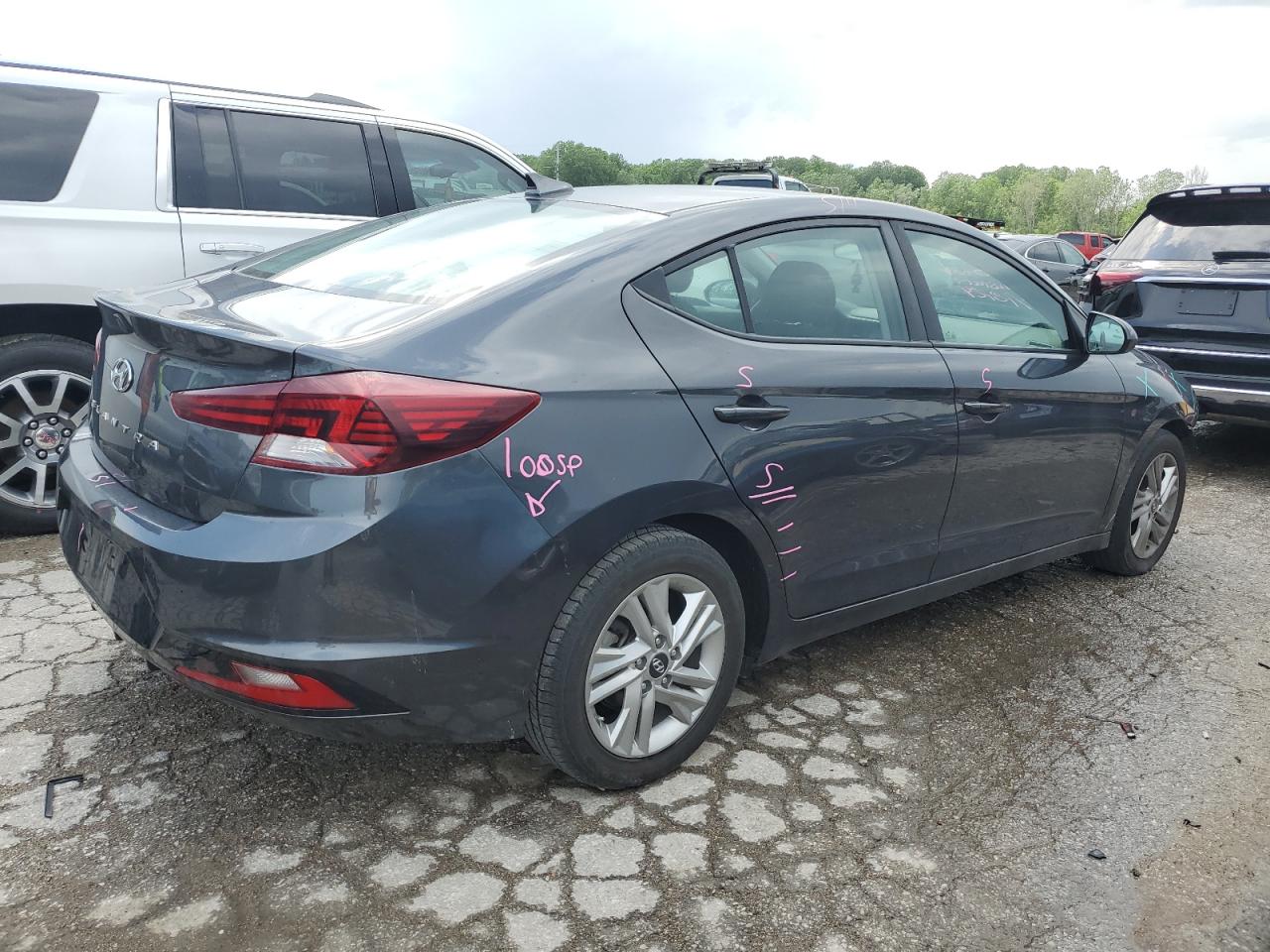 2020 HYUNDAI Elantra VIN 5NPD84LF0LH572419 photo 3