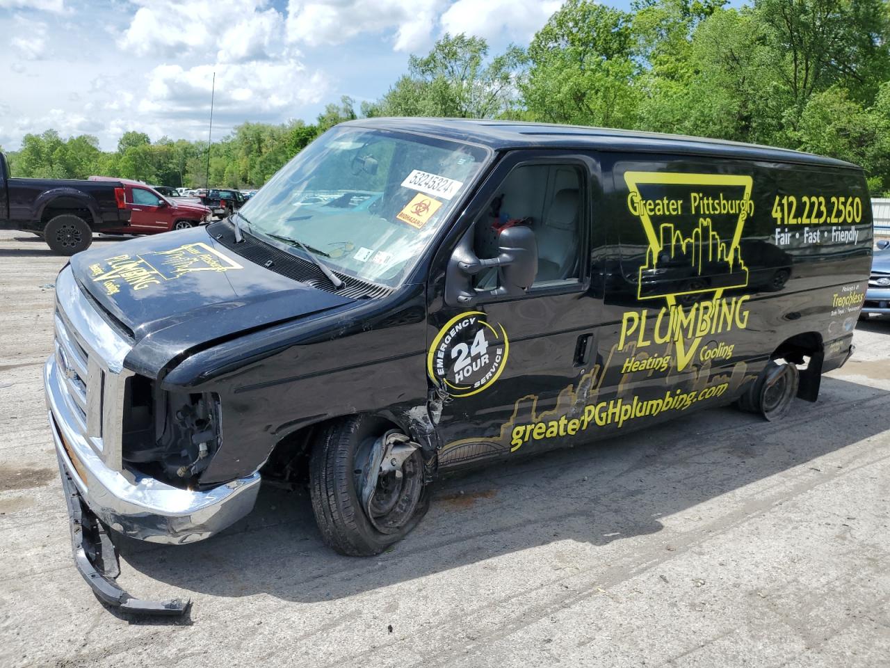 2014 FORD Econoline van VIN 1FTNE1EW0EDA24096 photo 1