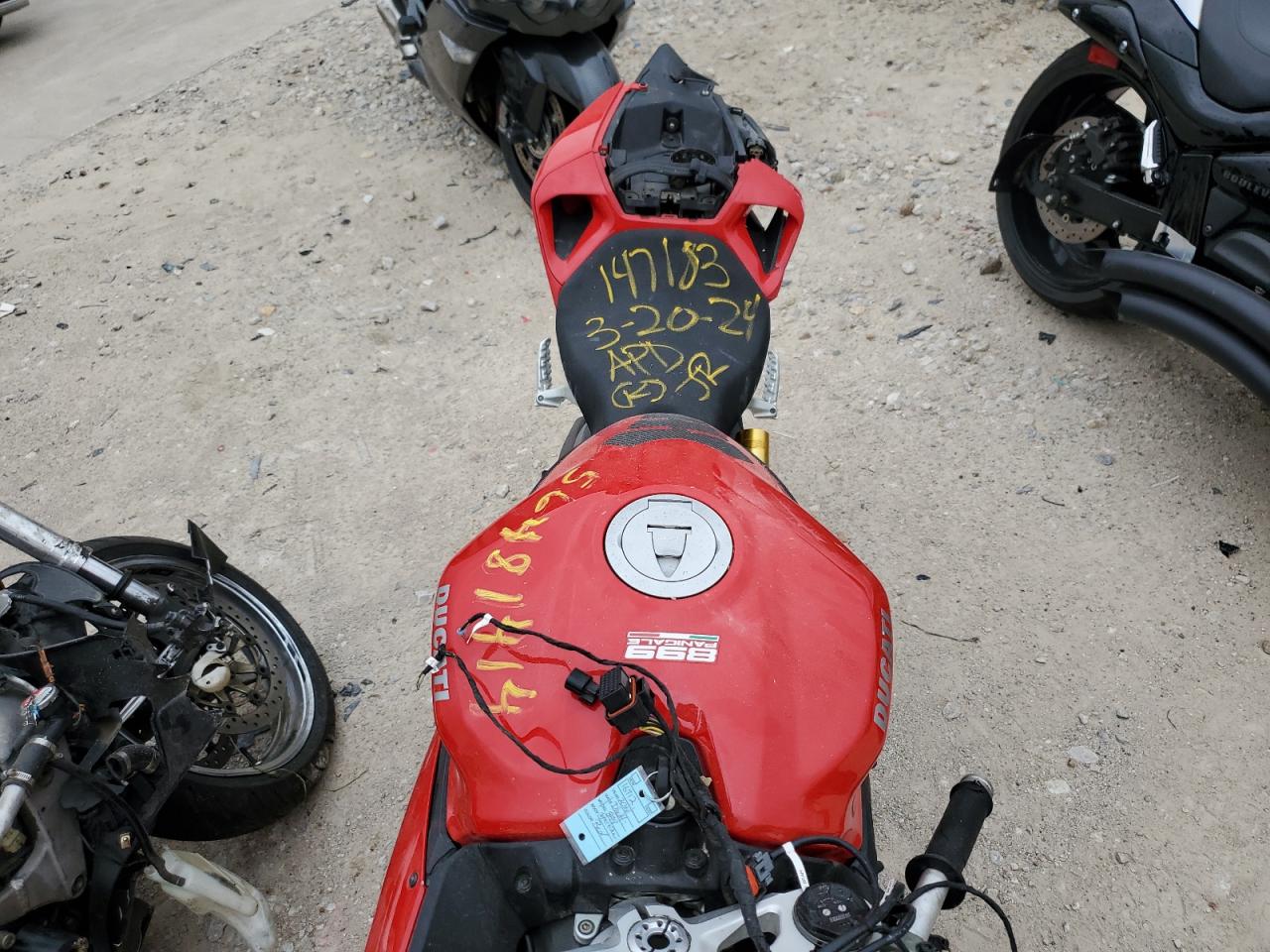 2014 DUCATI SUPERBIKE 899 PANIGALE VIN ZDM14BUW0EB014547 photo 5