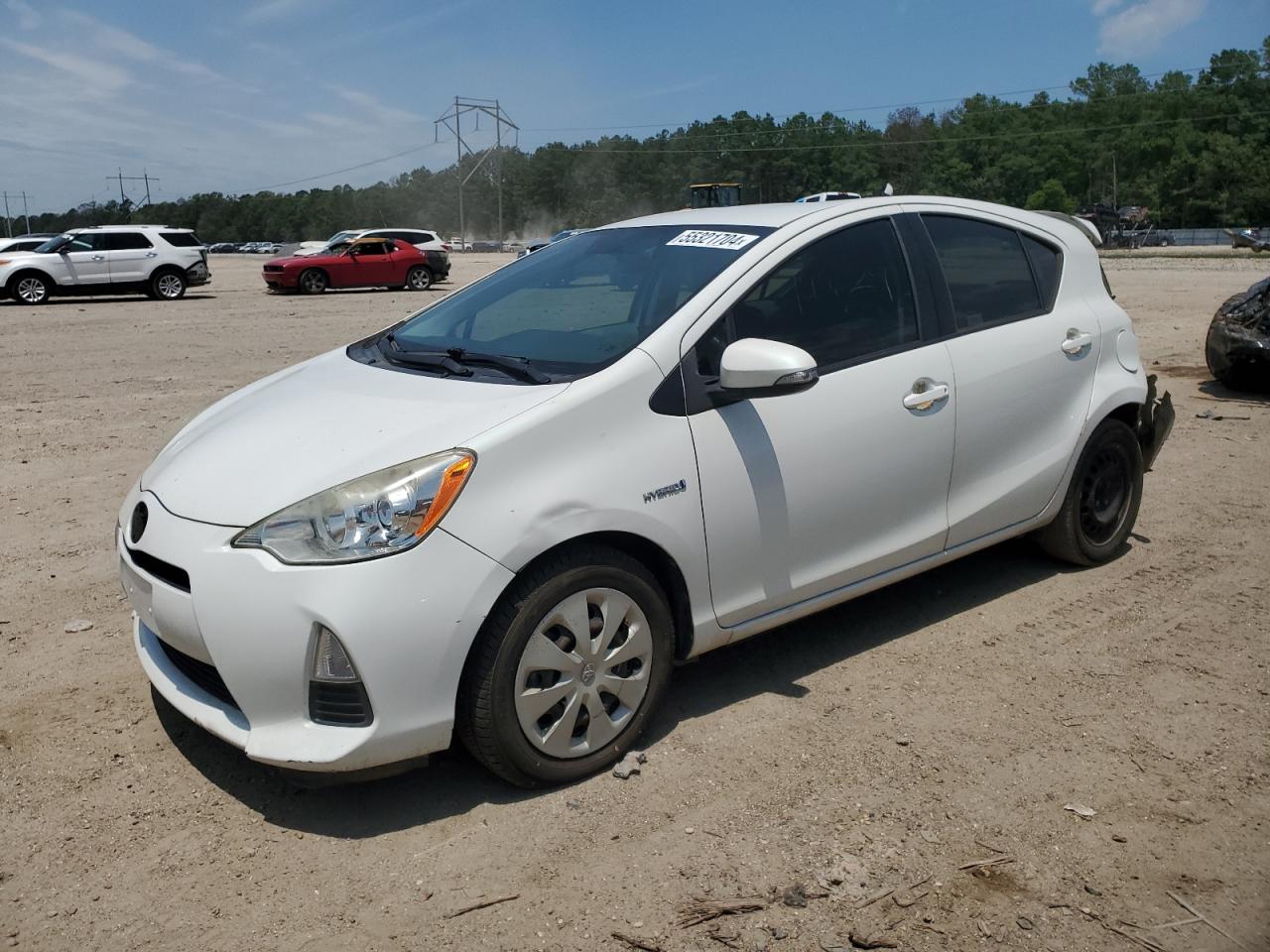 2014 TOYOTA Prius VIN JTDKDTB34E1071113 photo 1
