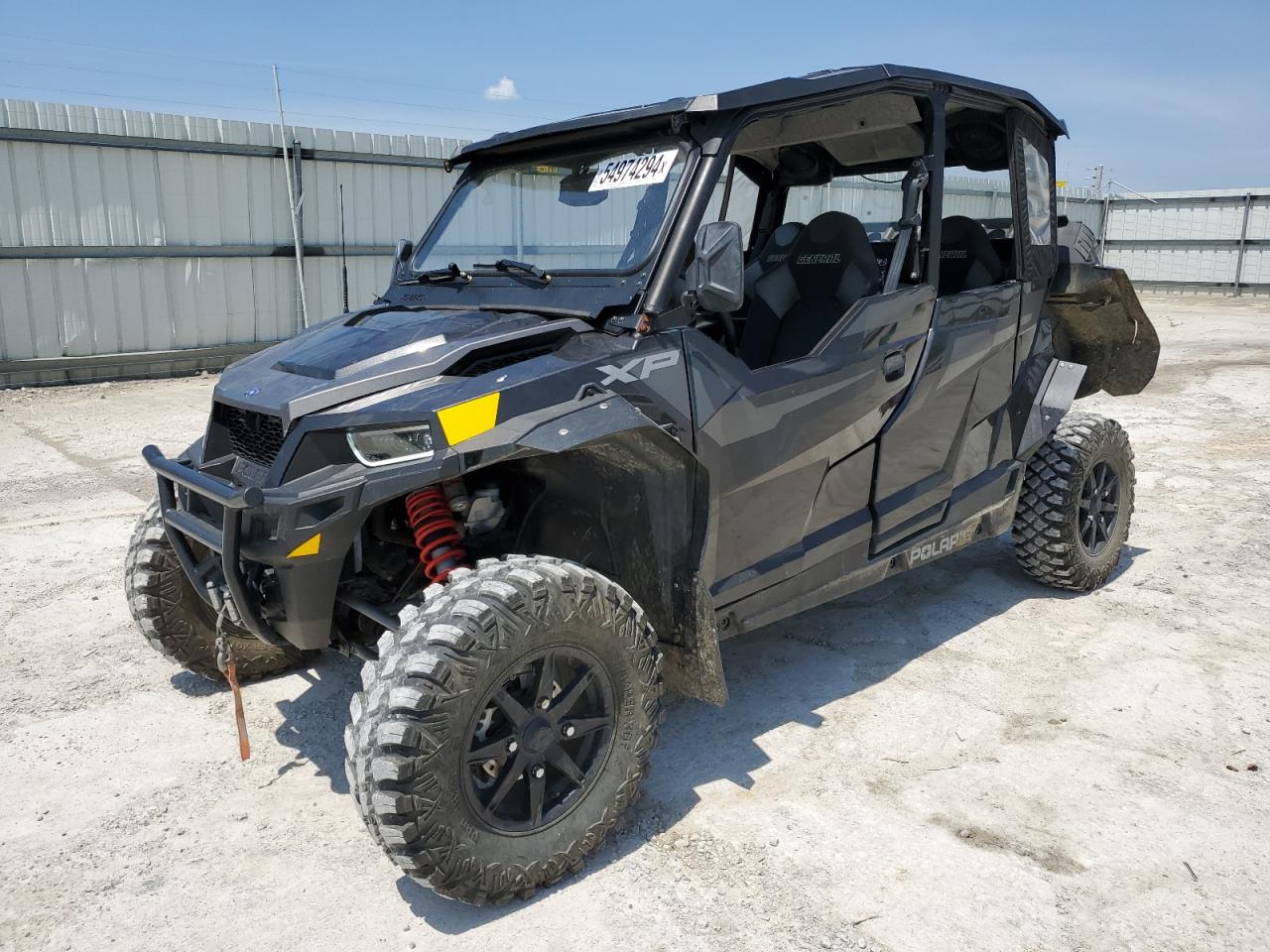 2021 POLARIS GENERAL XP 4 1000 DELUXE RIDE COMMAND VIN 3NSGMJ995MH649927 photo 2
