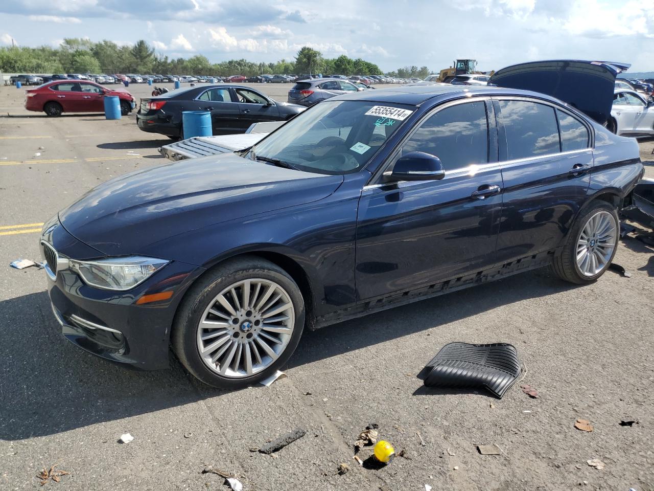 2014 BMW 3 series VIN WBA3B3C5XEF544894 photo 1