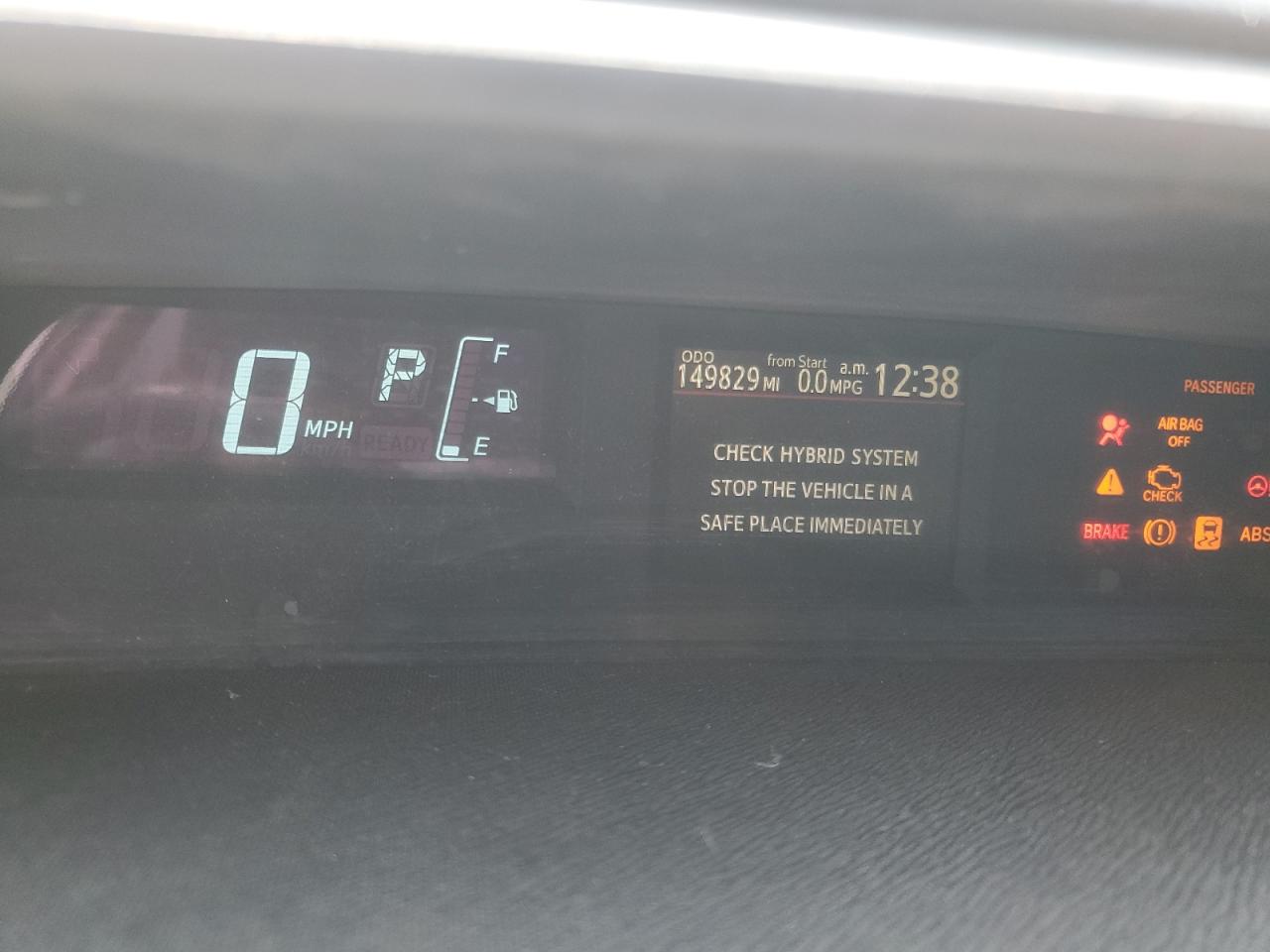 2014 TOYOTA Prius VIN JTDKDTB34E1071113 photo 9