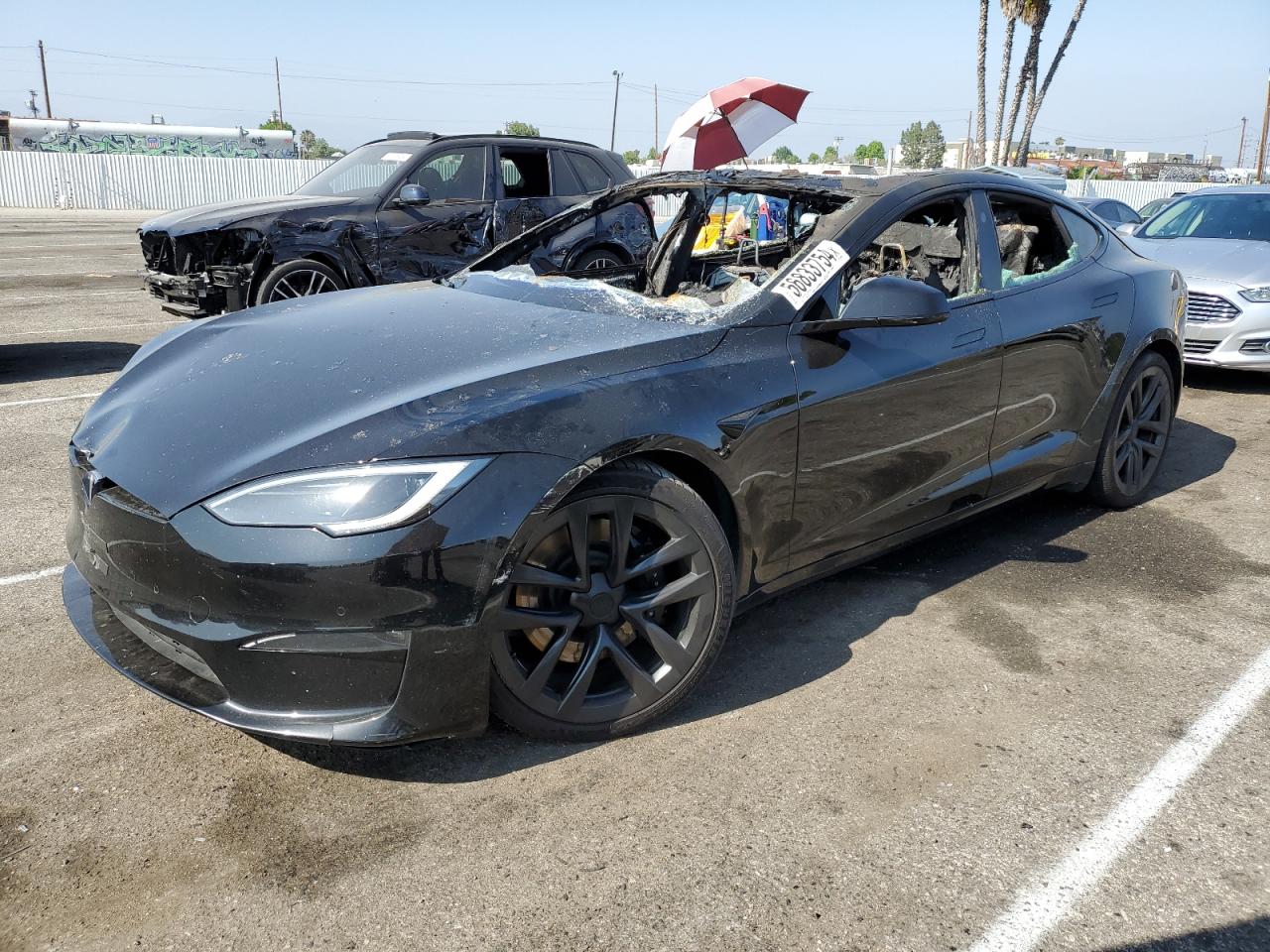 2022 Tesla Model s VIN 5YJSA1E64NF487480 photo 1