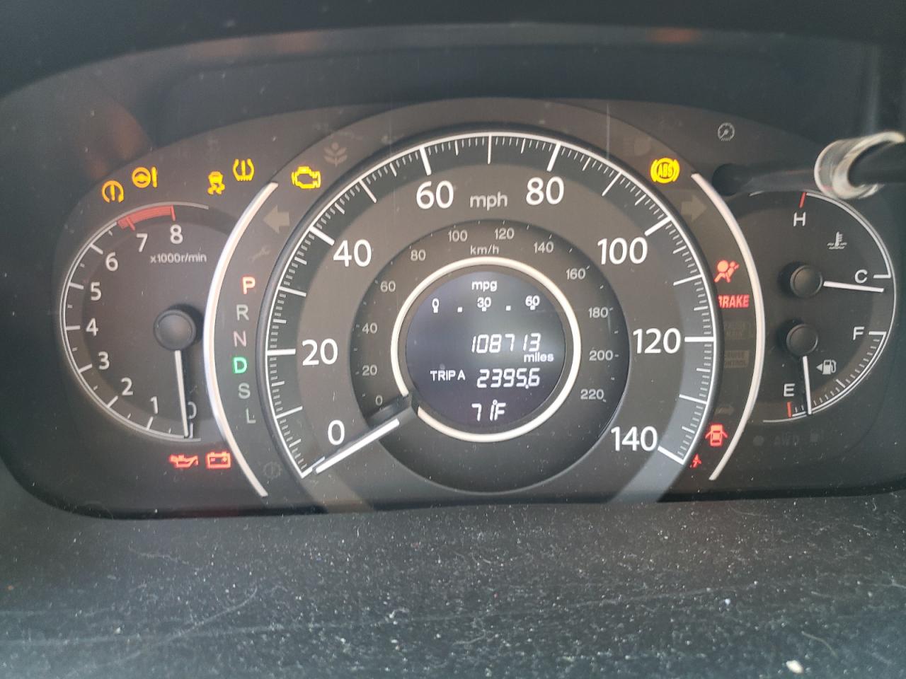 2015 HONDA Cr-v VIN 2HKRM4H7XFH701791 photo 9