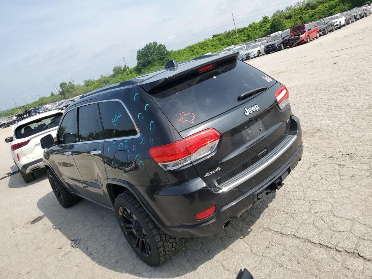 2014 Jeep Grand cher VIN 1C4RJFCG6EC547604 photo 2