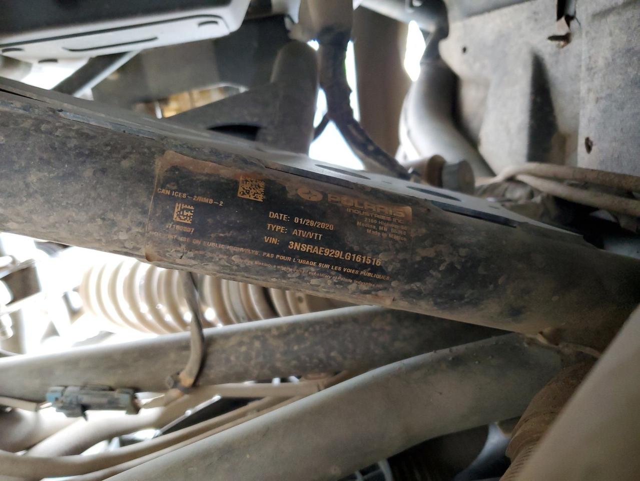 2020 POLARIS Rzr VIN 3NSRAE929LG161516 photo 10