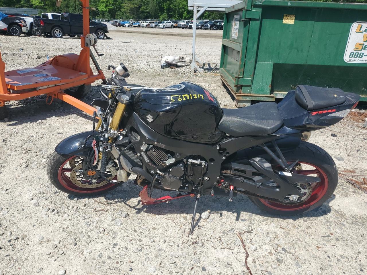 2018 SUZUKI Gsxr750 VIN JS1GR7MA5J2100501 photo 3