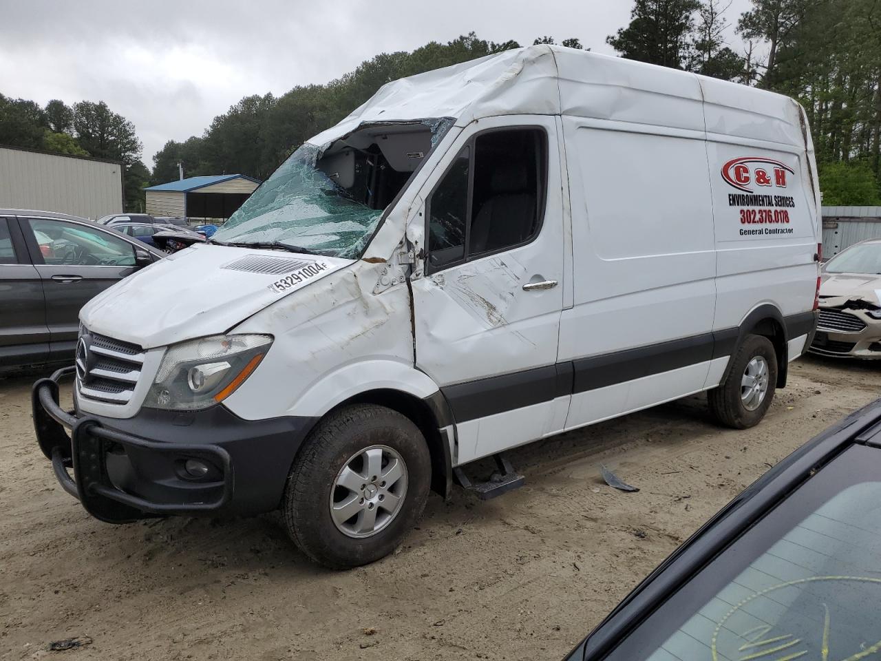 2017 MERCEDES-BENZ Sprinter VIN WD3PE7CD7HP400576 photo 1
