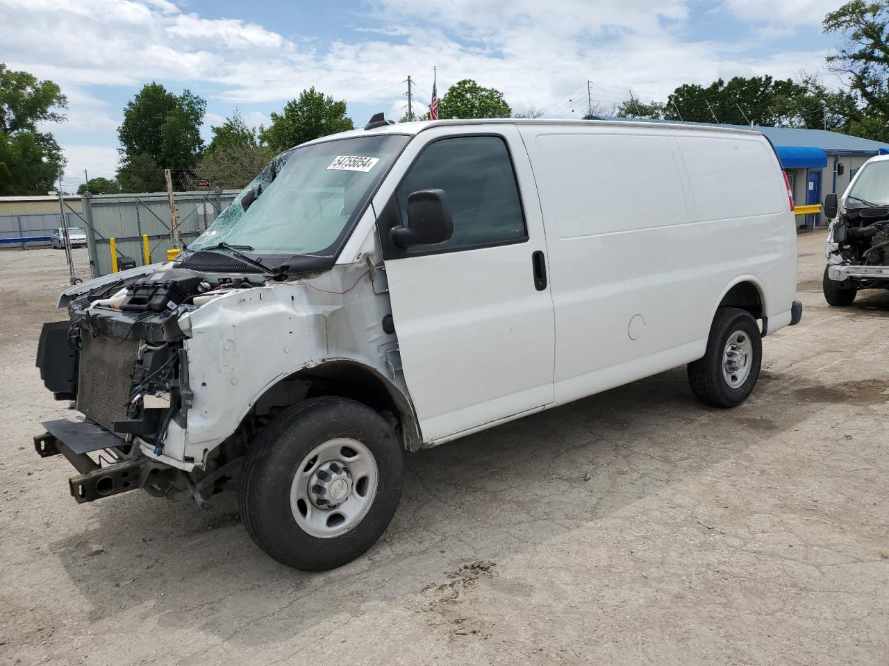 2020 CHEVROLET Express 2500 VIN 1GCWGAFP7L1213865 photo 1