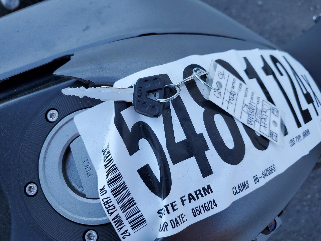 2024 YAMAHA YZFR7 VIN JYARM38E6RA009995 photo 8