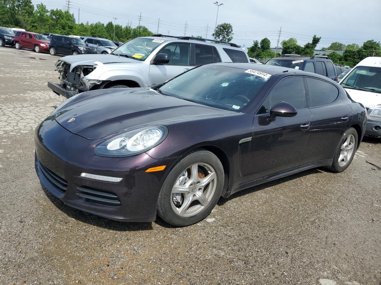 2015 PORSCHE Panamera VIN WP0AA2A72FL001408 photo 1