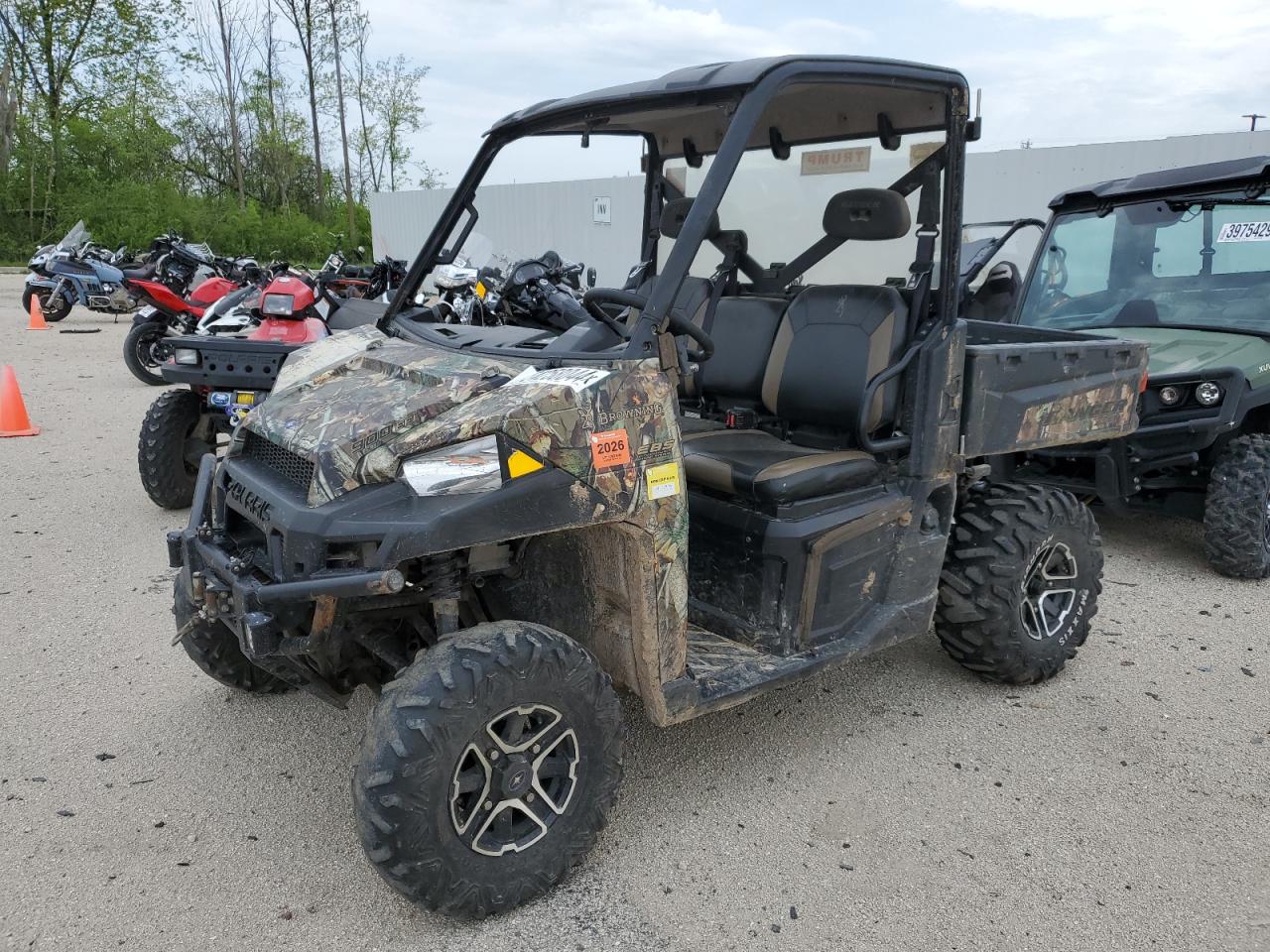 2014 POLARIS RANGER 900 XP EPS VIN 4XAUH9EA8EB168505 photo 2