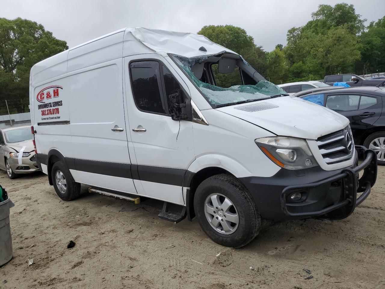 2017 MERCEDES-BENZ Sprinter VIN WD3PE7CD7HP400576 photo 4