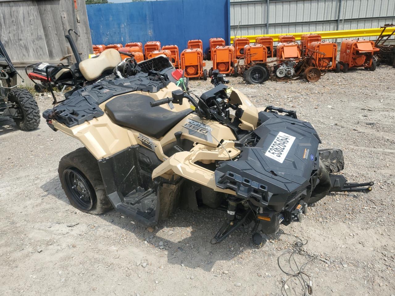 2023 POLARIS SPORTSMAN 850 VIN 4XASXA853PB209667 photo 1