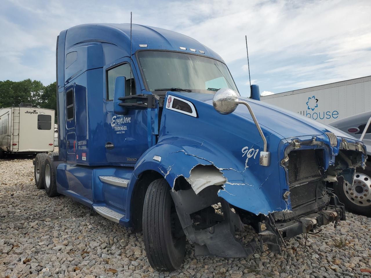 2018 KENWORTH CONSTRUCTION T680 VIN 1XKYD49X5JJ108550 photo 1