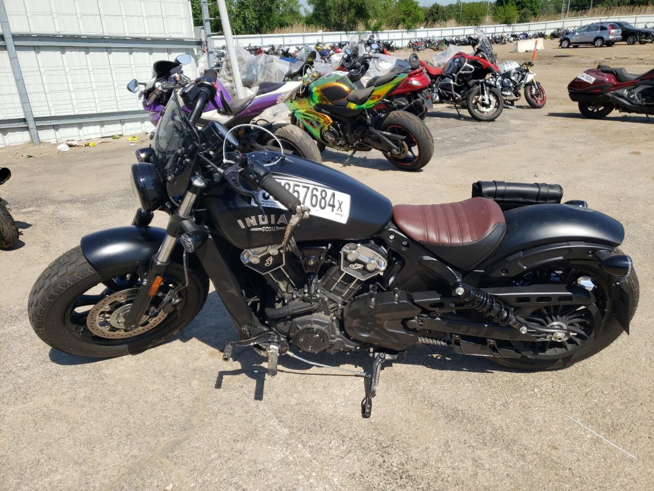 2022 INDIAN MOTORCYCLE CO. SCOUT BOBBER ABS VIN 56KMTA005N3188075 photo 3