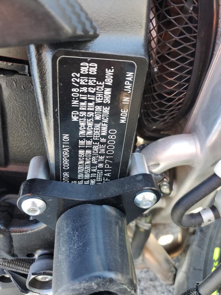 2023 Suzuki Gsxr600 VIN JS1GN7FA1P7100080 photo 10