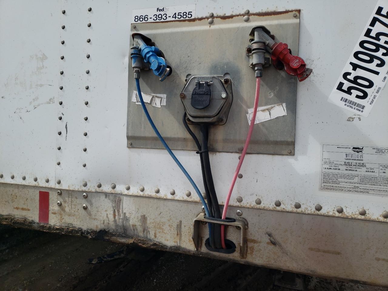 2008 WABA Dry van tr VIN 1JJV281W68L082030 photo 7