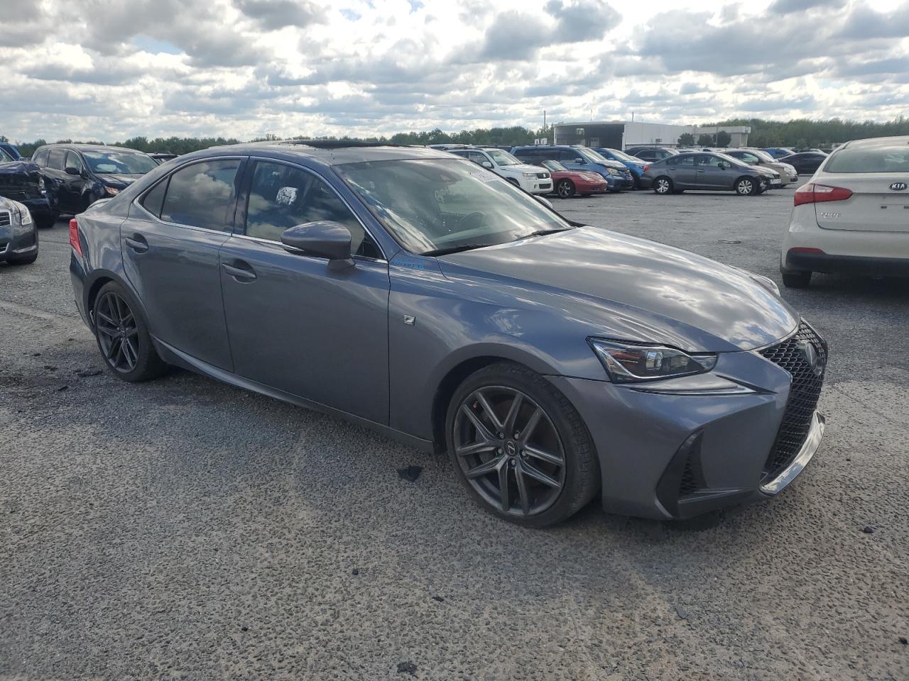 2017 Lexus Is VIN JTHCM1D25H5016551 photo 4