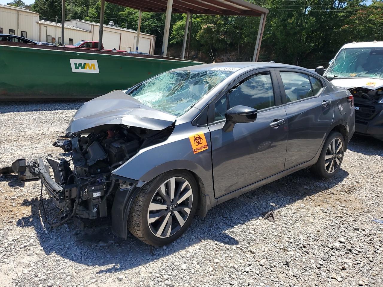 2021 Nissan Versa VIN 3N1CN8FVXML856613 photo 1
