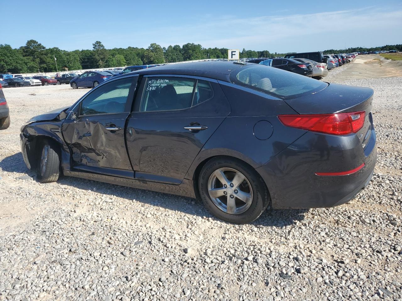 2015 Kia Optima VIN KNAGM4A7XF5648721 photo 2