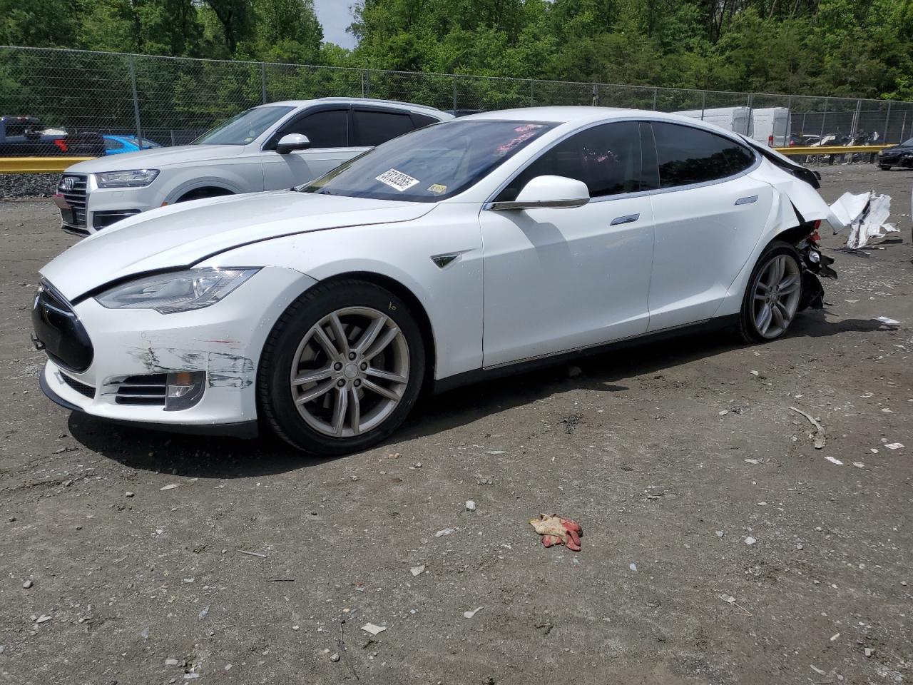 2014 Tesla Model s VIN 5YJSA1H16EFP44977 photo 1