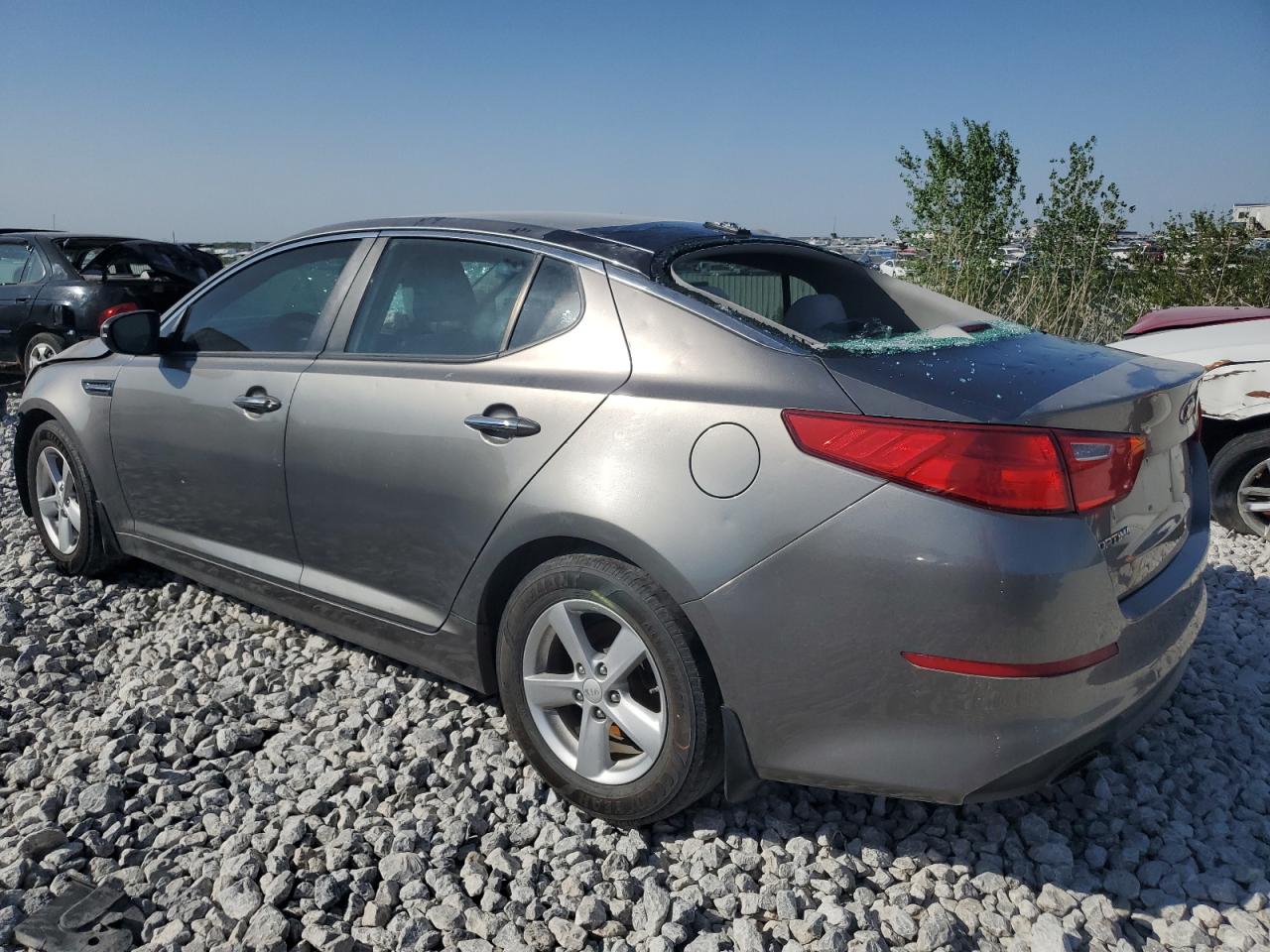 2014 Kia Optima lx VIN 5XXGM4A79EG287821 photo 2
