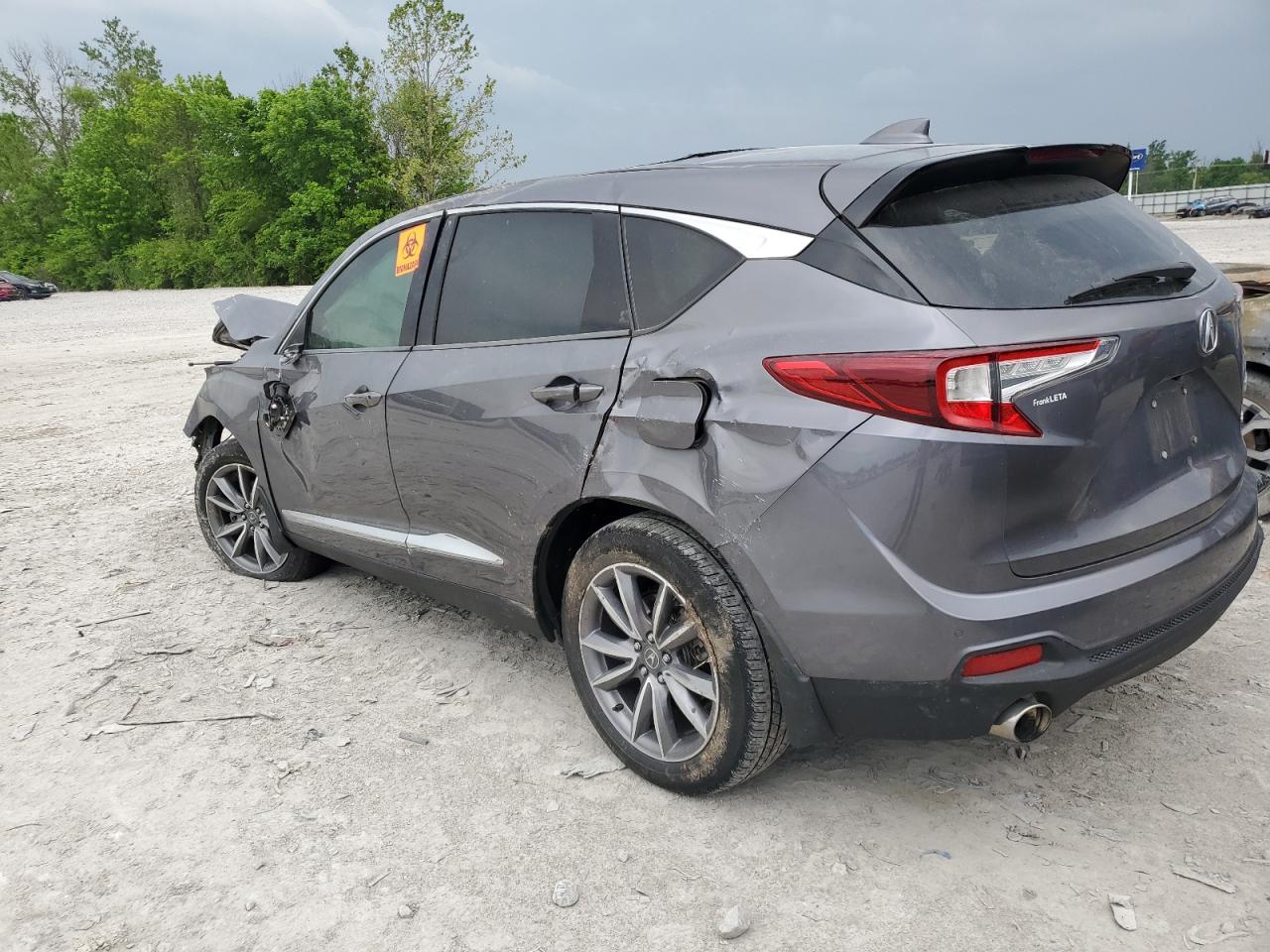 2021 ACURA Rdx techno VIN 5J8TC2H52ML002483 photo 2