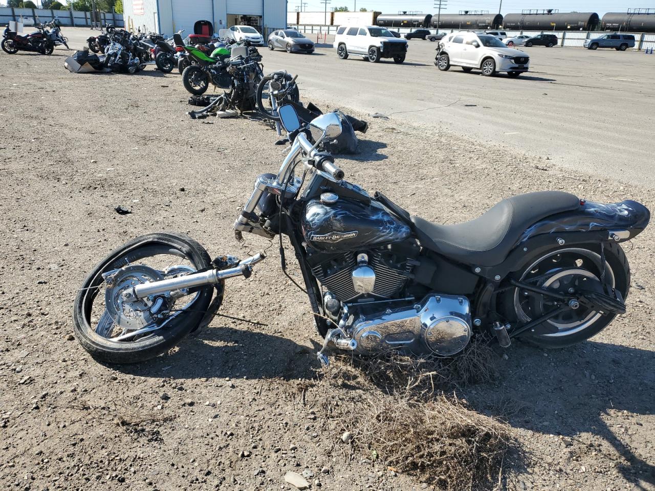 2009 HARLEY Fx VIN 1HD1JA5189Y062798 photo 3