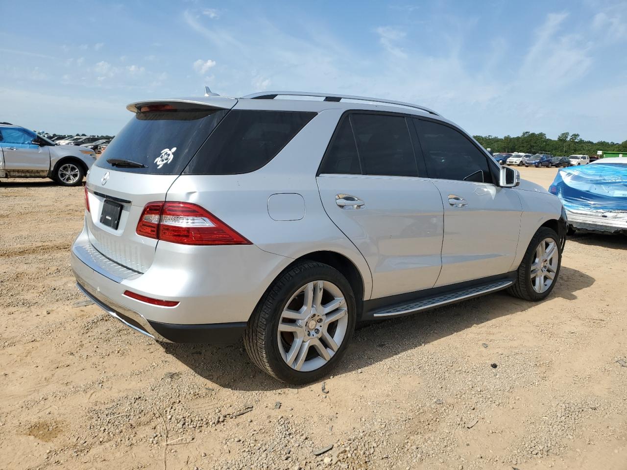 2015 Mercedes-Benz M-class VIN 4JGDA5JBXFA593473 photo 3