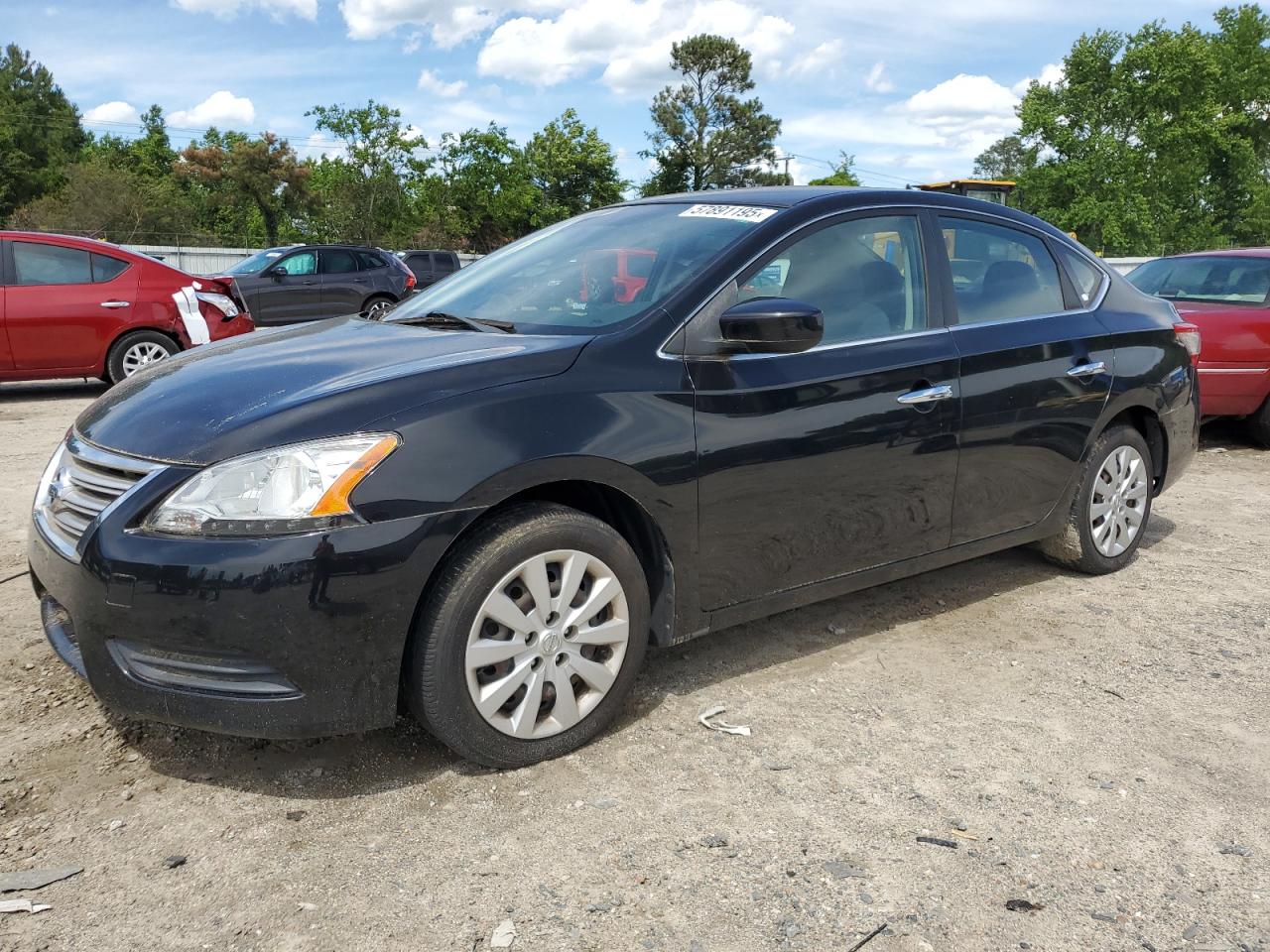 2013 Nissan Sentra VIN 1N4AB7AP5DN909336 photo 1
