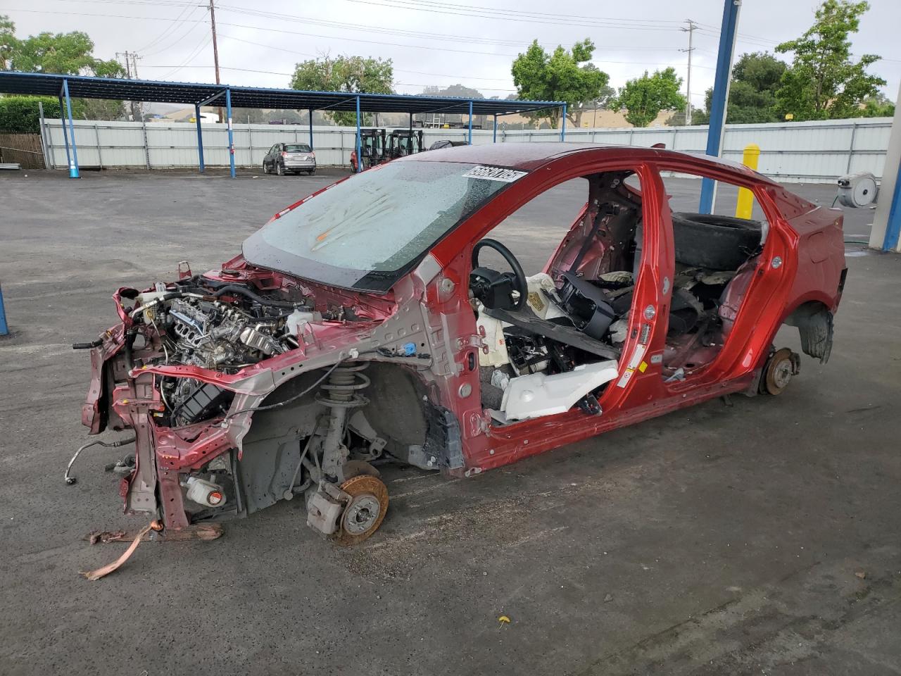 2016 Toyota Prius VIN JTDKBRFU4G3512936 photo 1
