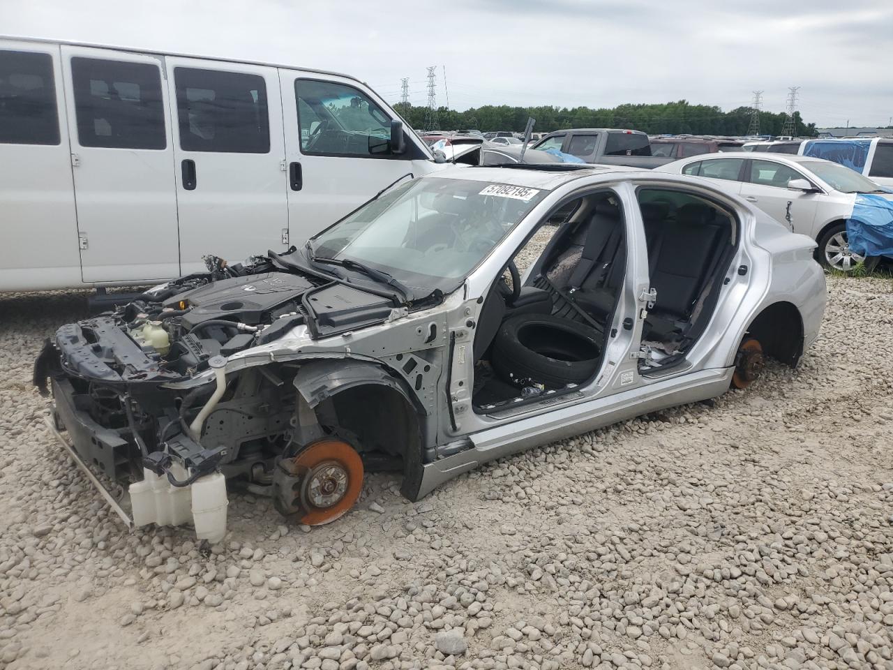2019 Infiniti Q50 VIN JN1EV7AR2KM552210 photo 1
