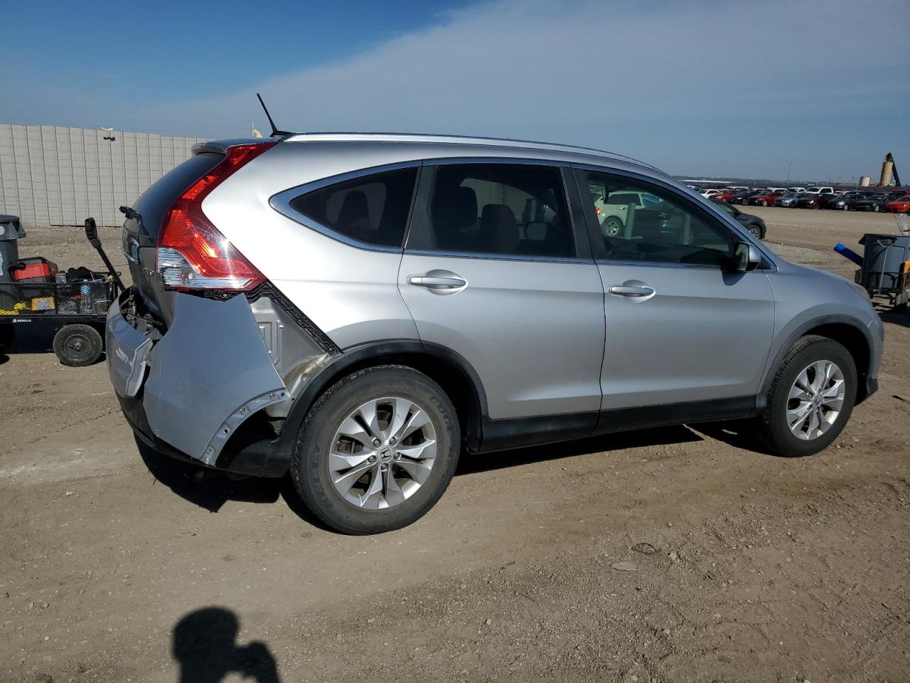 2012 Honda Crv VIN JHLRM4H72CC013164 photo 3
