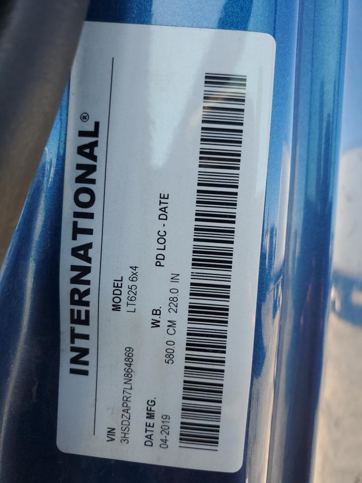 2020 INTERNATIONAL All models VIN 3HSDZAPR7LN864869 photo 10