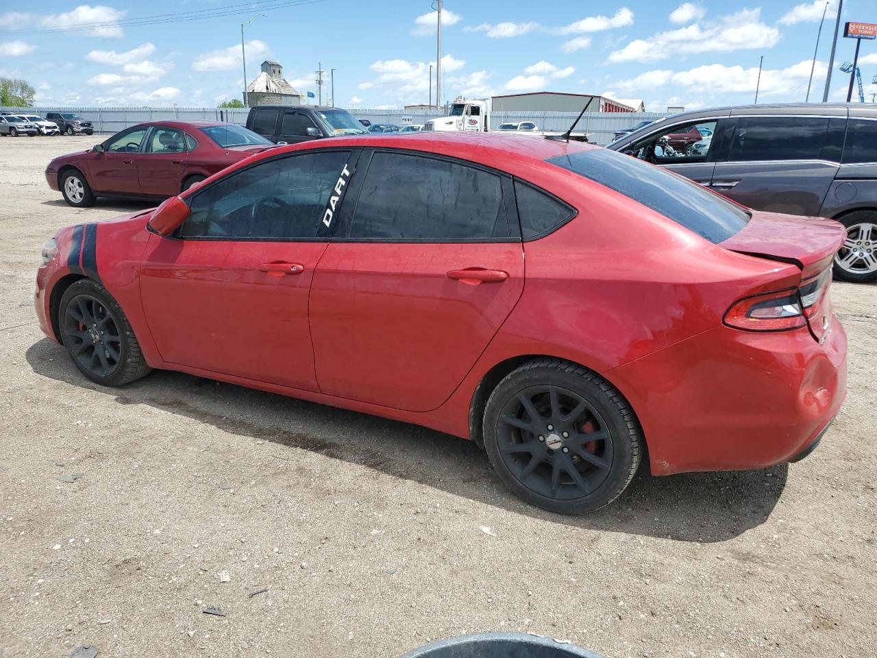 2013 Dodge Dart sxt VIN 1C3CDFBH1DD647775 photo 2