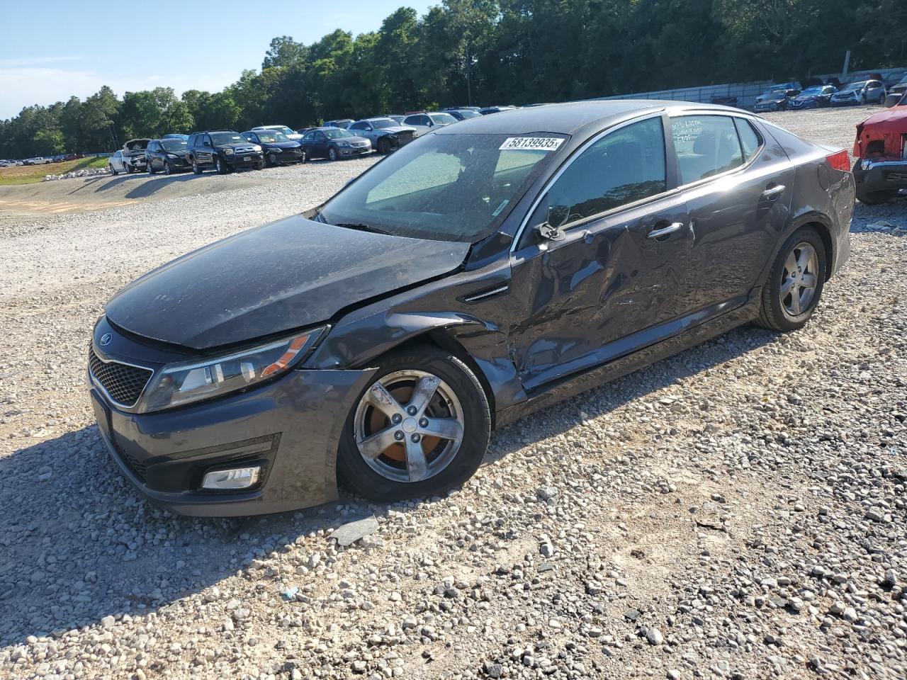2015 Kia Optima VIN KNAGM4A7XF5648721 photo 1